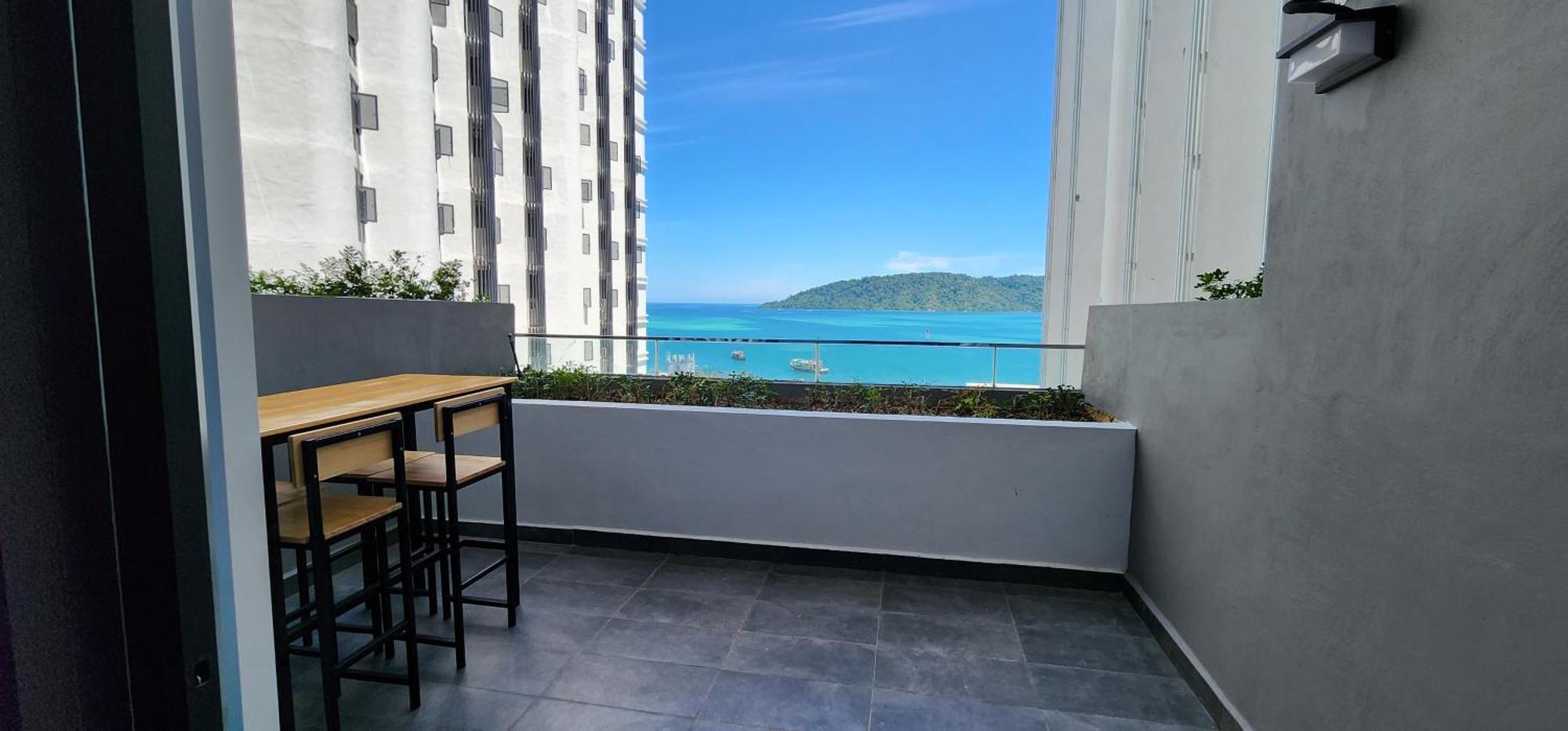 The Shore Ns Studio Suites Sea View Kota Kinabalu Exterior foto